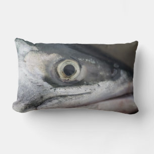 Silver Salmon Face Lumbar Cushion