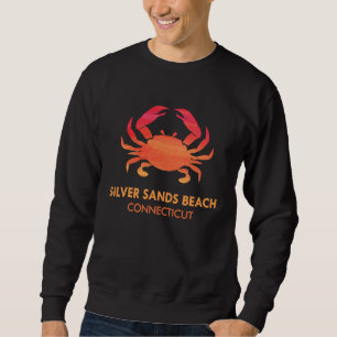 Silver Sands Beach  Connecticut  Souvenir Sweatshirt