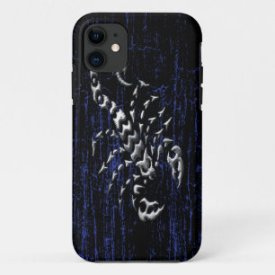 Silver Scorpion iPhone 11 Case