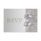 Silver Sequins, Bow & Diamond RSVP Wedding