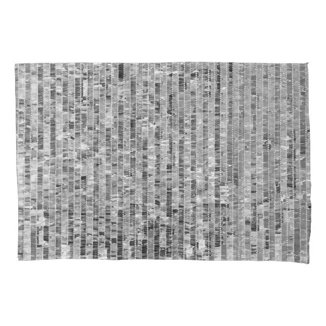 Silver sequins, glamourous seamless background. pillowcase (Front)