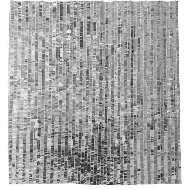 Silver sequins, glamourous seamless background. shower curtain (Front)