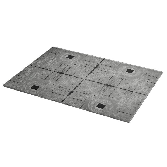 Silver Serenade Cutting Board (Corner)