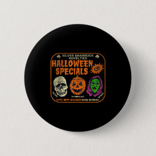 Silver Shamrock Novelties Halloween Specials 6 Cm Round Badge