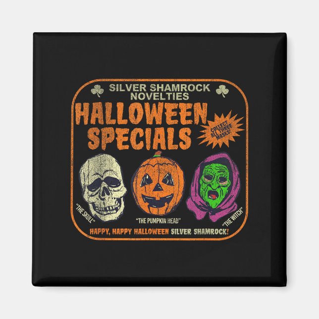 Silver Shamrock Novelties Halloween Specials  Magnet (Front)