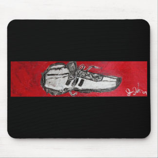 SILVER SHOES MOUSE PAD