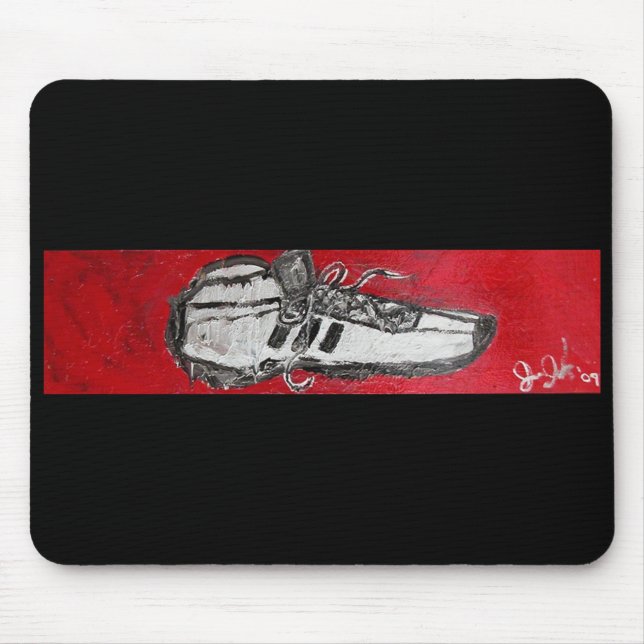 SILVER SHOES MOUSE PAD (Front)