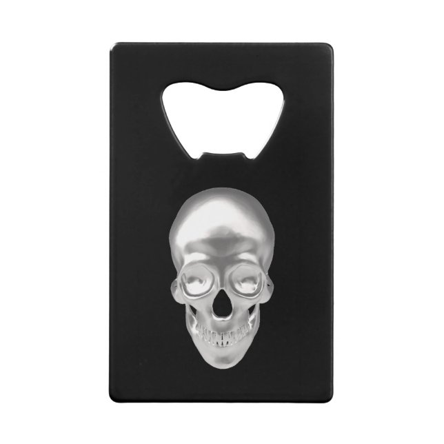 Silver Skull, 3D -  (Front)