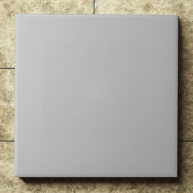 Silver Sleek #c0c0c0 Modern Chic Interior Ceramic Tile (Creator Uploaded)