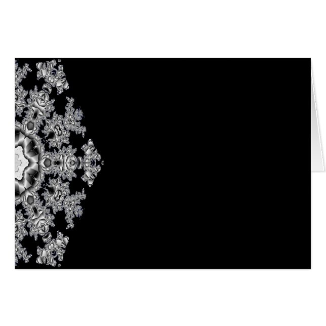 Silver Snowflake (landscape) (Front Horizontal)