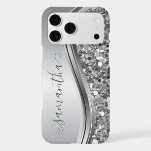 Silver Sparkle Bling Handwritten Personalised