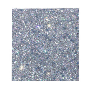 silver sparkles sparkle glitter texture background notepad