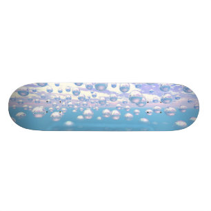 Silver Spheres Skateboard