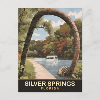 Silver Springs, Florida Postcard
