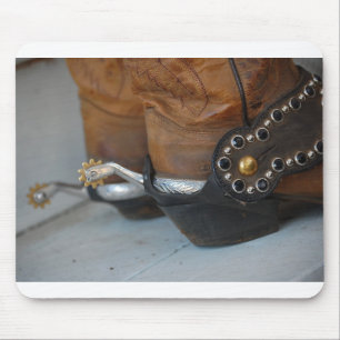 Silver Spurs Mouse Pad