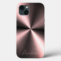 Silver Stainless bronze Steel Print