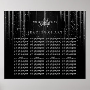 Silver Star Lights and Black - Seating Chart
