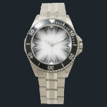 Silver Steel Abstract Radial Dial Watch<br><div class="desc">Define your professional look with this sleek silver steel wristwatch. The dial showcases a sharp, monochromatic radial geometry that exudes confidence and modern precision. Encased in a polished stainless steel frame with a matching linked bracelet, this watch is the perfect balance of industrial strength and minimalist art. A sophisticated choice...</div>