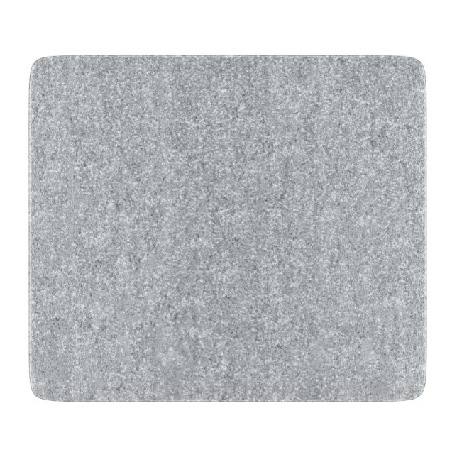 Silver Stone Gary Gold Marble Purple Glitter Cutting Board (Front)