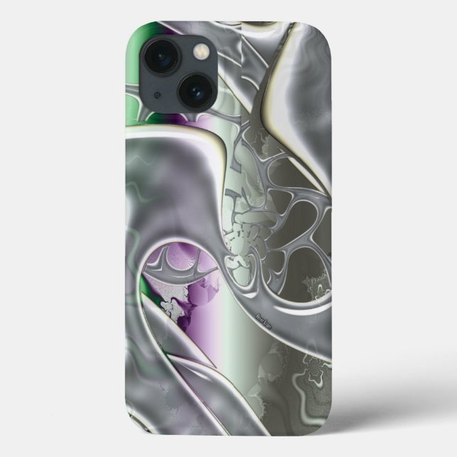 Silver Stream Case-Mate iPhone Case (Back)