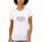 Silver Studs Heart Top
