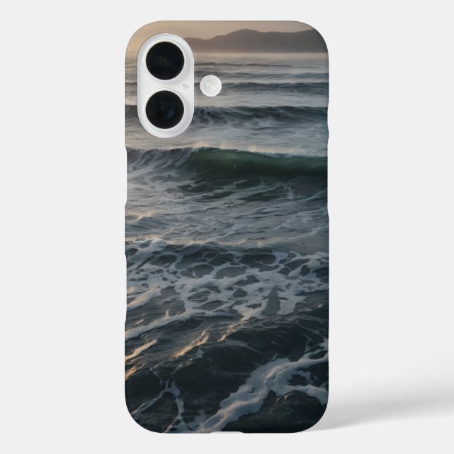 Silver Surf Case-Mate iPhone Case (Back)