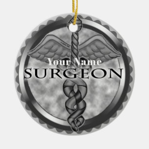 Silver Surgeon ornament 