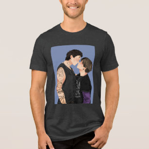 Silver Sweet St Cobalt Tri-Blend Shirt