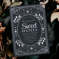 Silver Tarot Witchy Sweet 16 Birthday Party