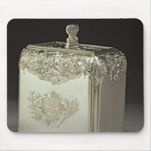 Silver tea canister by Paul de Lamerie Mouse Pad