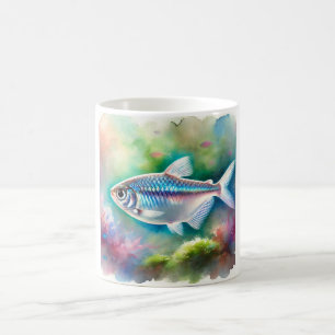 Silver Tetra 120724AREF110 - Watercolor Coffee Mug