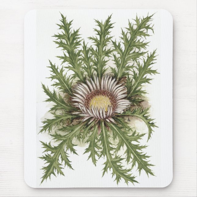 Silver Thistle Collection Mouse Pad (Front)