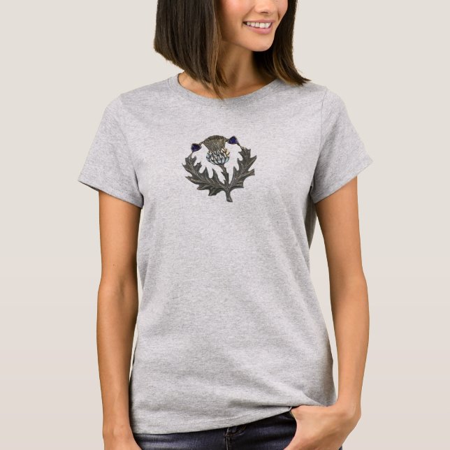 Silver Thistle Tee (Front)