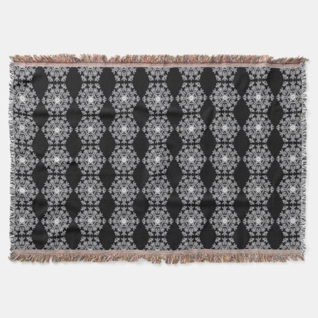Silver Throw Blanket (Front)