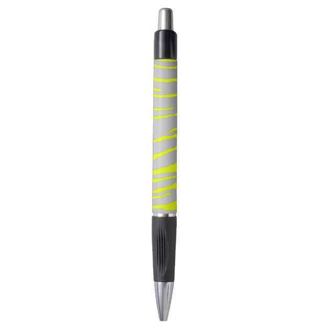 Silver Tiger Stripes Yellow (Front Vertical)