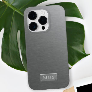Silver Titanium Grey Case-Mate iPhone 14 Pro Case