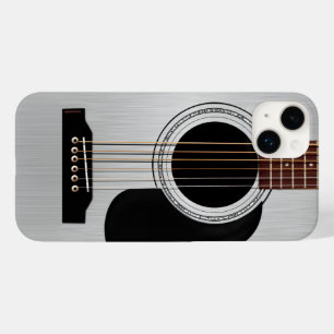 Silver Top Acoustic Guitar Case-Mate iPhone 14 Plus Case
