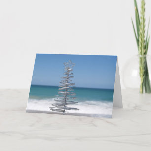 Silver Tree Holiday Card