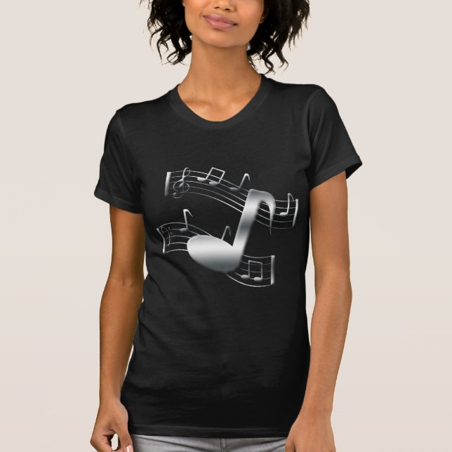 Silver Tunes T-Shirt (Front)