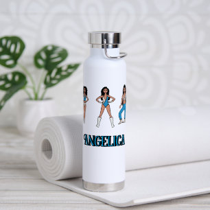 Silver Turquoise Dancer #2 Water Bottle