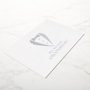 Silver Tuxedo Suit Personalised Groomsman Proposal