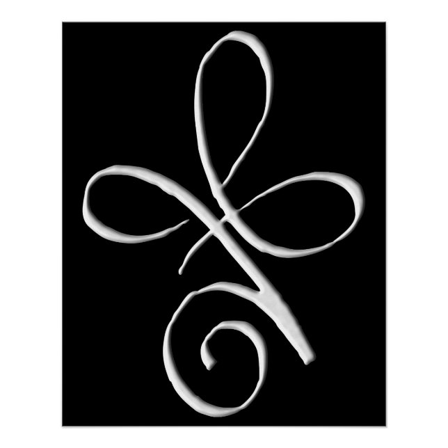 Silver Unconditional Love Poster (Front)