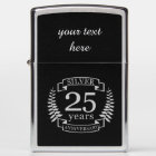 Silver wedding anniversary 25 years