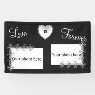 Silver Wedding Anniversary Banner