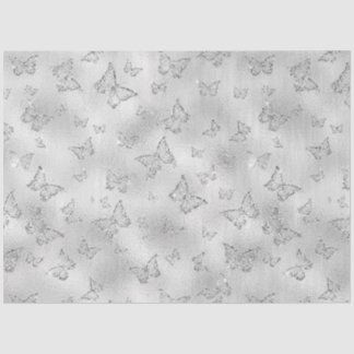 Silver Wedding Tissue Paper