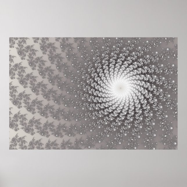 Silver Whirlpool2 Poster (Front)