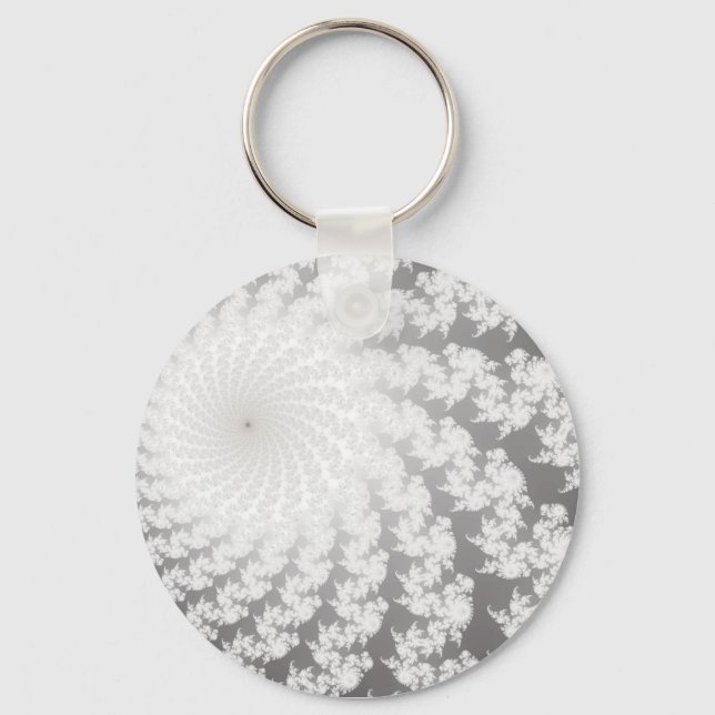 Silver Whirlpool Keychain (Front)