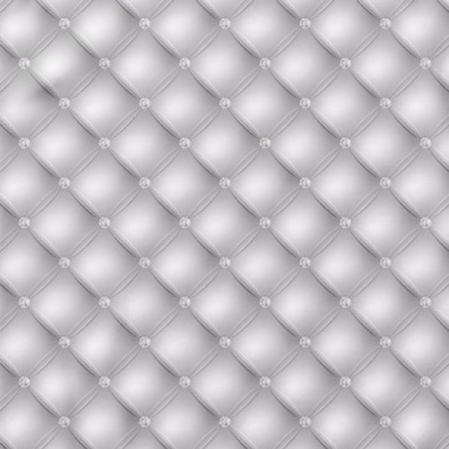 Silver White Faux Diamond Pattern Hotel Chic Bath Towel Set (Creator Uploaded)