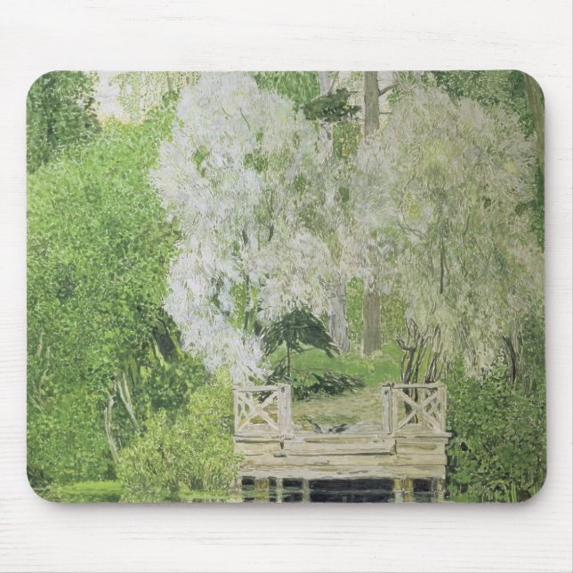 Silver White Willow, 1904 Mouse Pad (Front)