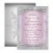 Silver Winter Wonderland Pink Sweet 16 Invitation